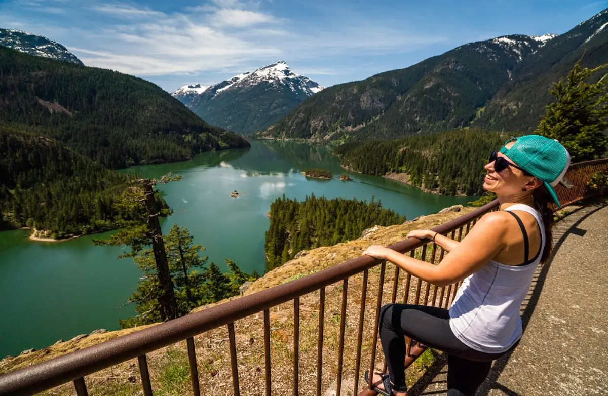 Lake Diablo in Cascade Mountains