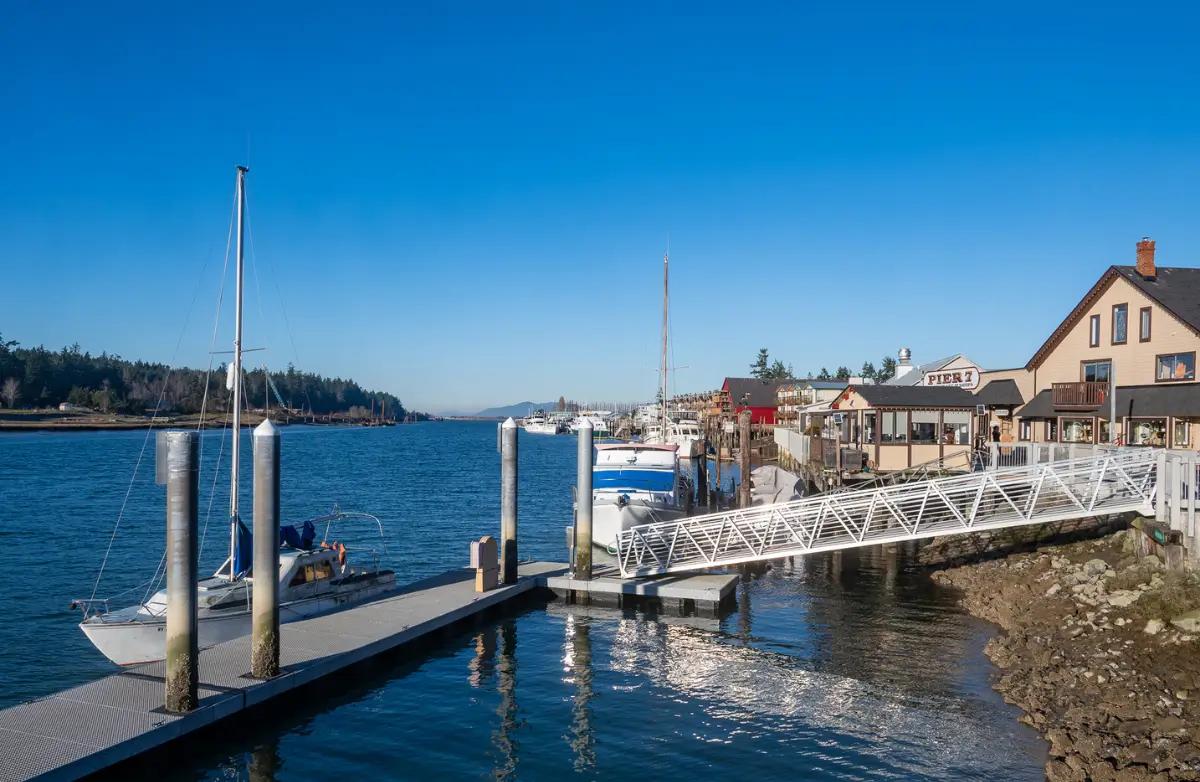 Dock on the waterfront