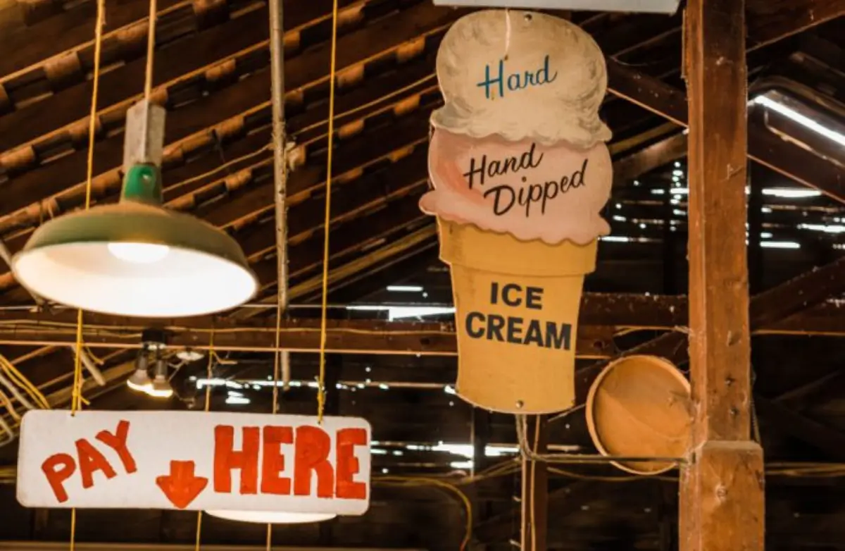 Ice cream in Skagit Valley