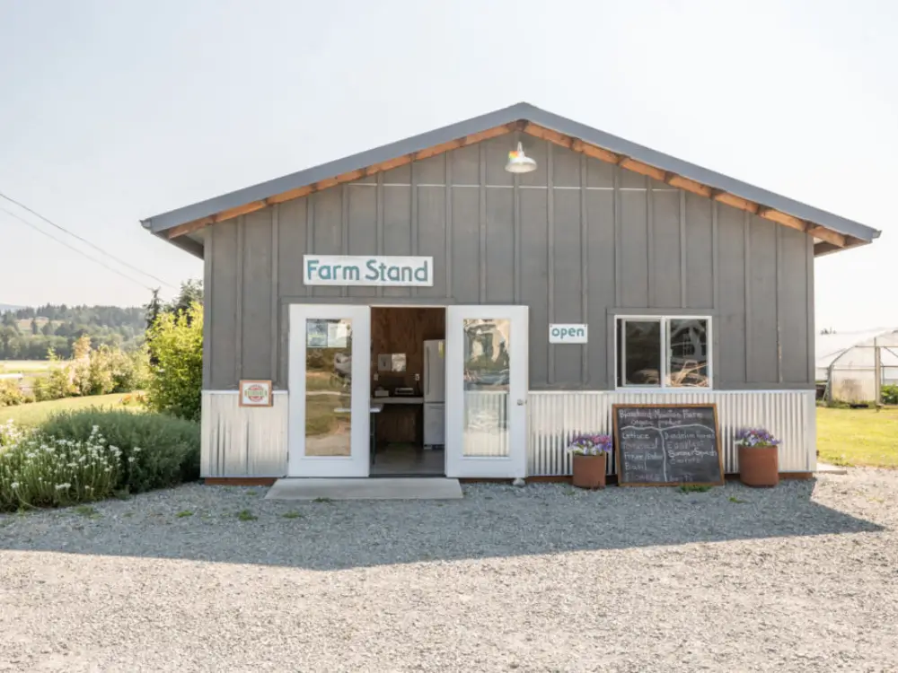 Farmstand in Skagit Valley