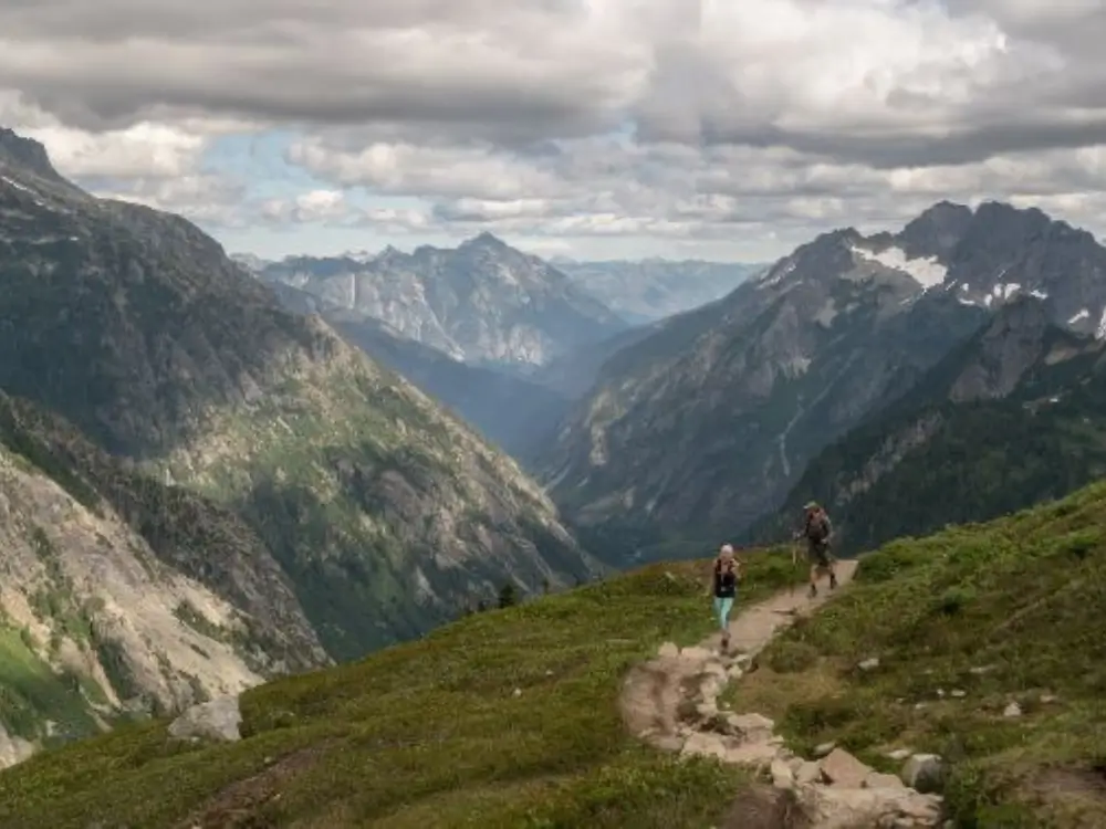 Hiking in the Cascade Mountains