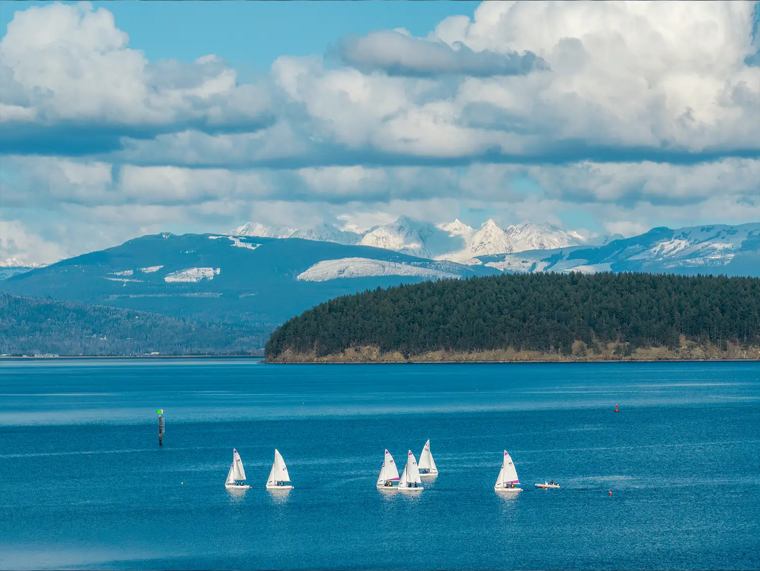 Arrive in Skagit Valley by Boat